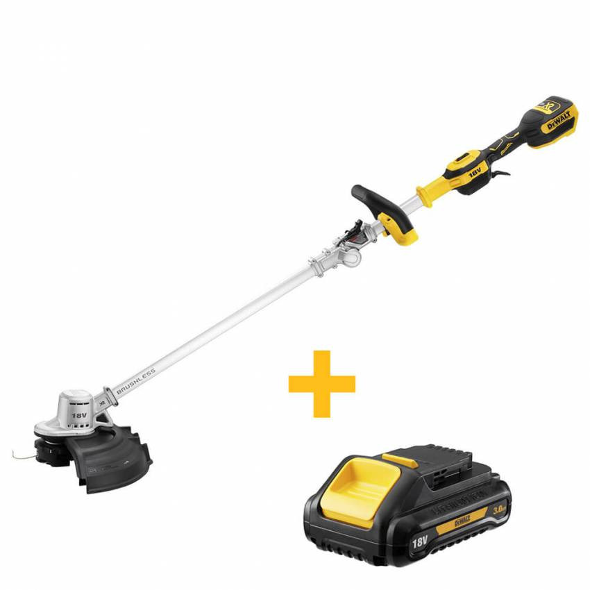 Коса аккумуляторная бесщёточная DeWALT DCMST561N+DCB187-DCMST561N+DCB187