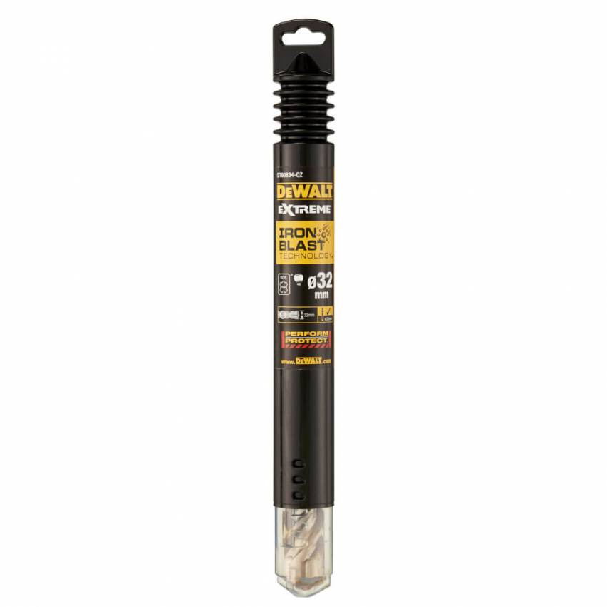 Бур DeWALT "SDS-MAX ,XLR", 4 крайки, 32x250x380 мм DT60834-DT60834