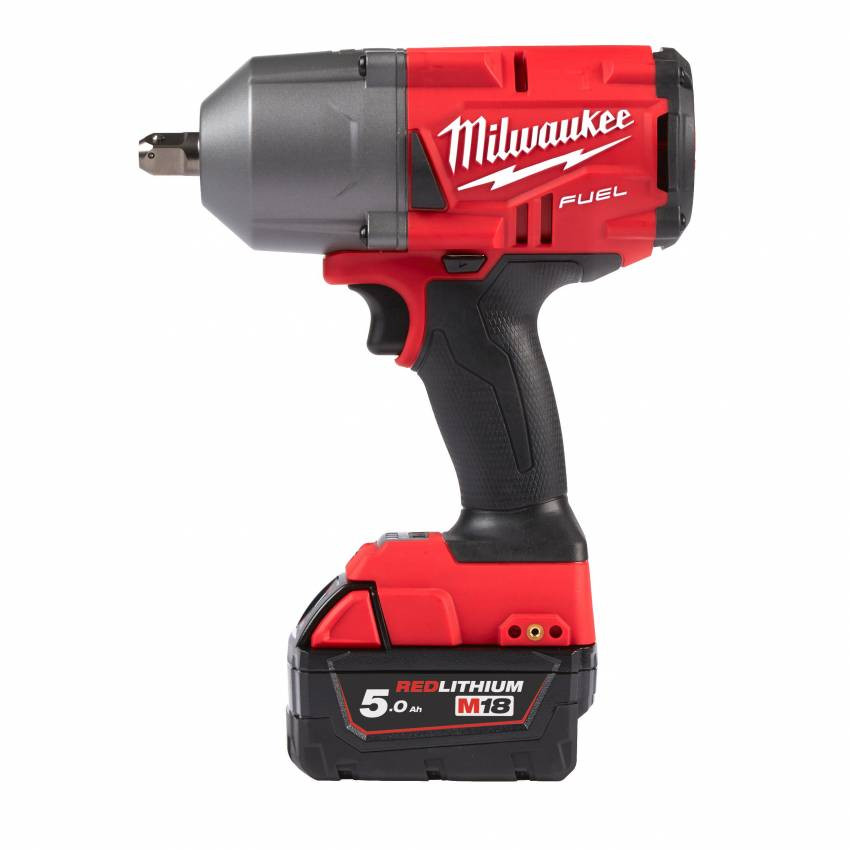 Гайковерт акумуляторний 1/2" MILWAUKEE, M18 FHIWP12-502X, 1491Нм (зарядний пристрій, 2 акум.Х 5Ач, HDкейс)-4933459693