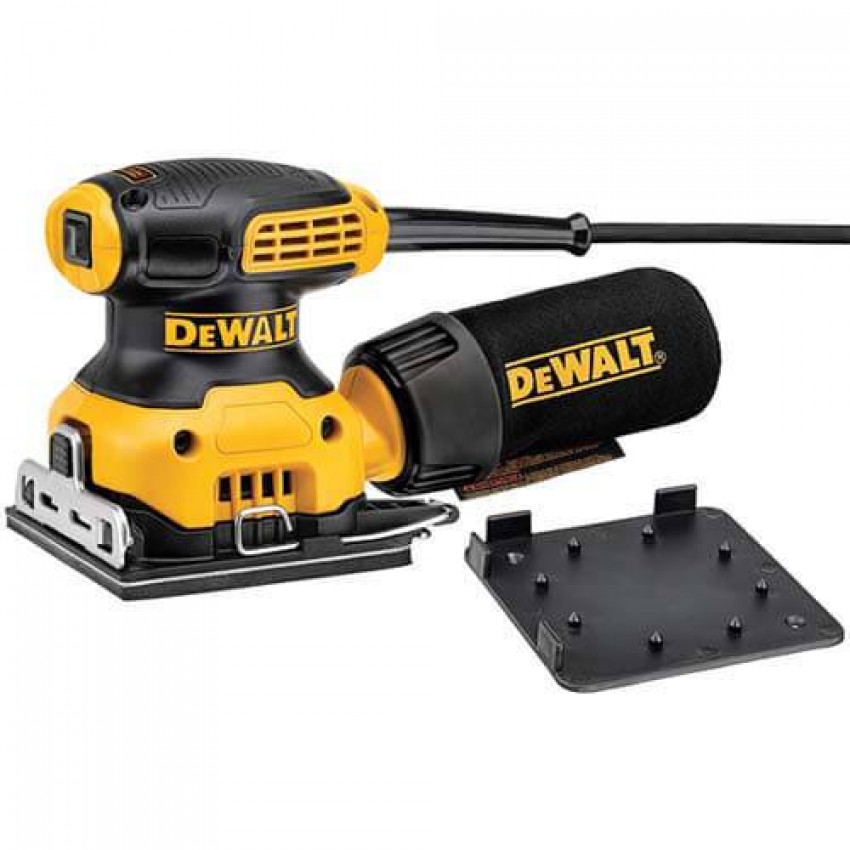 Шліфмашина вібраційна мережева DeWALT DWE6411-DWE6411