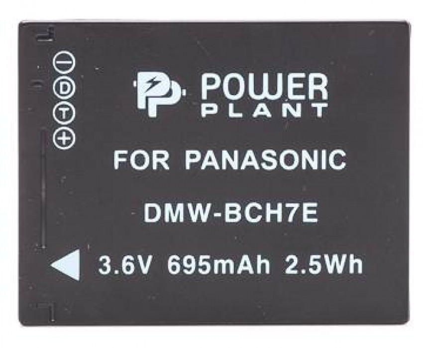 Акумулятор PowerPlant Panasonic DMW-BCH7E 695mAh-DV00DV1268