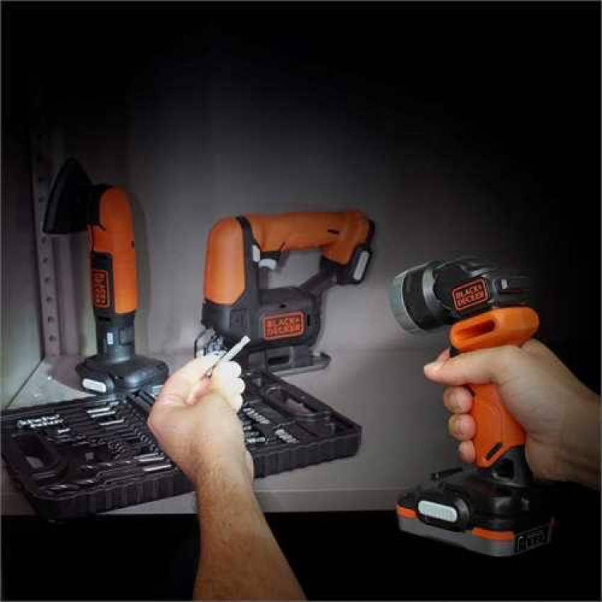 Набір із двох інструментів BLACK DECKER BDCK123S2S-BDCK123S2S