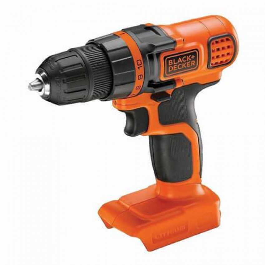 Дриль-шуруповерт акумуляторний BLACK DECKER BDCDD18N-BDCDD18N