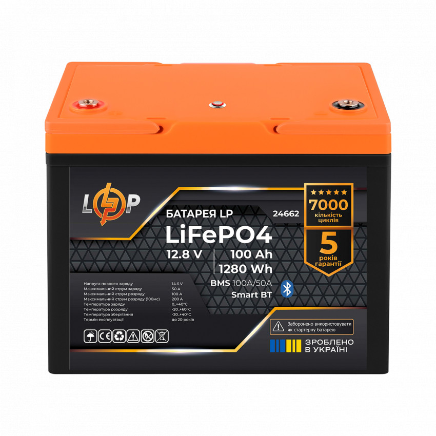 Комплект резервного живлення LogicPower B1500 Black + літієва (LiFePO4) батарея 1280Wh-