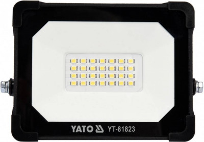 Прожектор із SMD-діодним випромінювачем YATO: 20 Вт, 230 В, 1800 лм, 28 діодів-[articul]