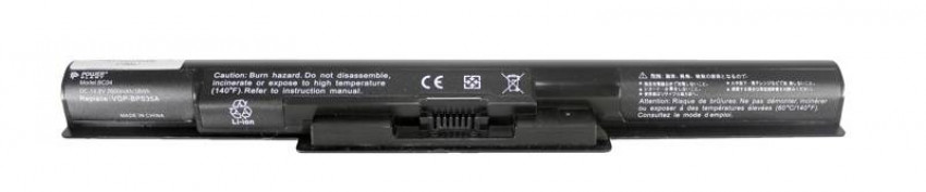 Акумулятор PowerPlant для ноутбуків SONY VAIO Fit 14E (VGP-BPS35A) 14.8V 2600mAh-NB00000237