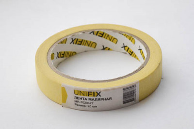 Стрічка клейка малярна 20мм*40м MR-7020472 UNIFIX-[articul]