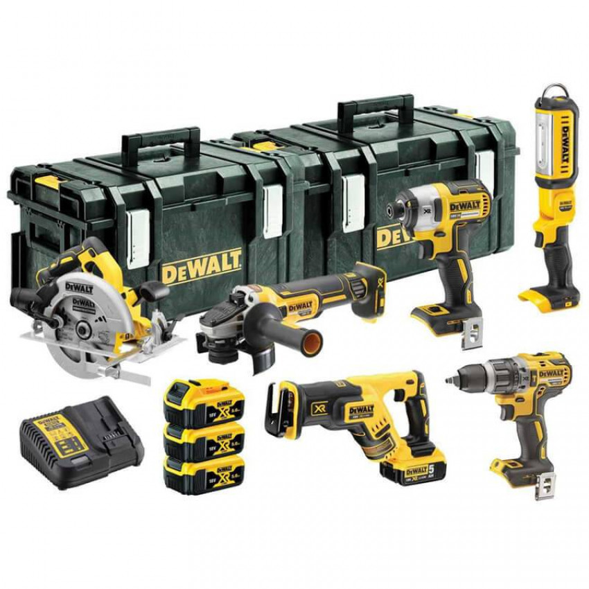 Набір із шести інструментів безщіткових DeWALT DCK623P3-DCK623P3