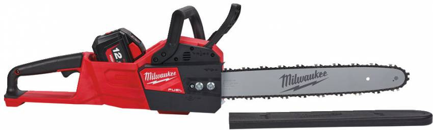 Пила ланцюгова акумуляторна MILWAUKEE, M18FCHS-121, 400 мм (зарядний пристрій, 1 акум.Х 12Ач)-4933464223