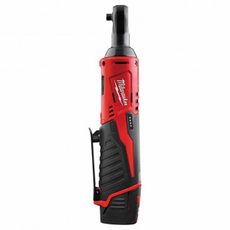 Гайкокрут кутовий акумуляторний 3/8&quot; MILWAUKEE, M12 IR-201B, 47Нм, (зарядний пристрій, 1 акум.Х 2Ач, сумка)