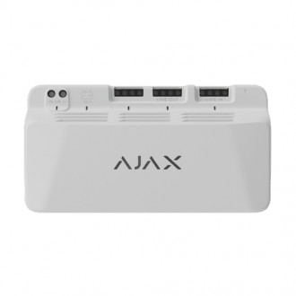 Модуль для додаткового живлення пристроїв AJAX LineSupply (45 W) Fibra white-[articul]