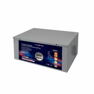 Акумулятор LP LiFePO4 24V - 202 Ah (BMS 150A/75А) металл-[articul]