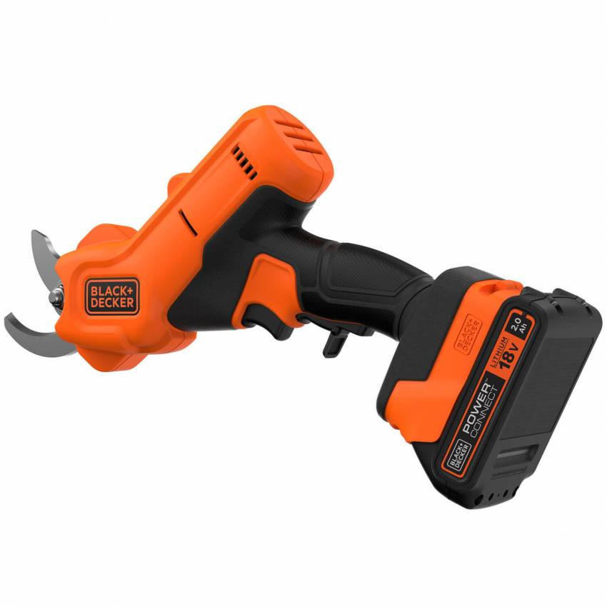 Ножиці садові - акумуляторний секатор BLACK+DECKER BCPP18D1-BCPP18D1