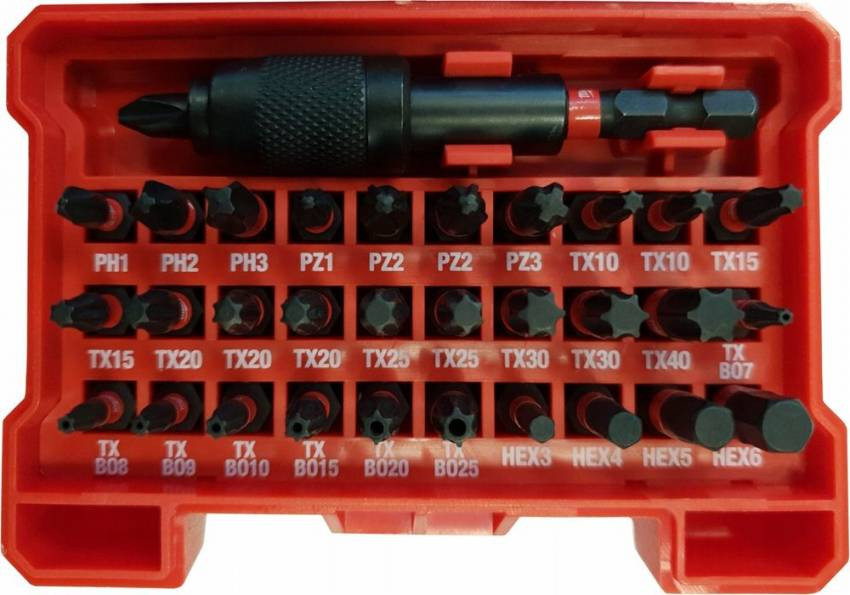 Набір біт SHOCKWAVE MILWAUKEE, (32шт)-4932464240