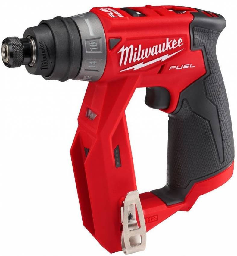 Дриль-шуруповерт акумуляторний MILWAUKEE, M12 FDDXKIT-0X, 34Нм (4 насадки FIXTEC, HD кейс)-4933471332