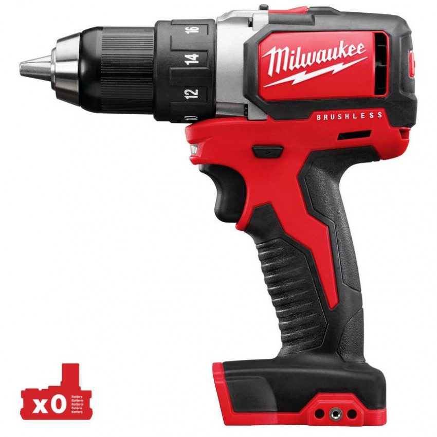 Дриль-шуруповерт акумуляторний MILWAUKEE, M18 BLDD-0, 60Нм (заміна на 4933464316)-4933448440