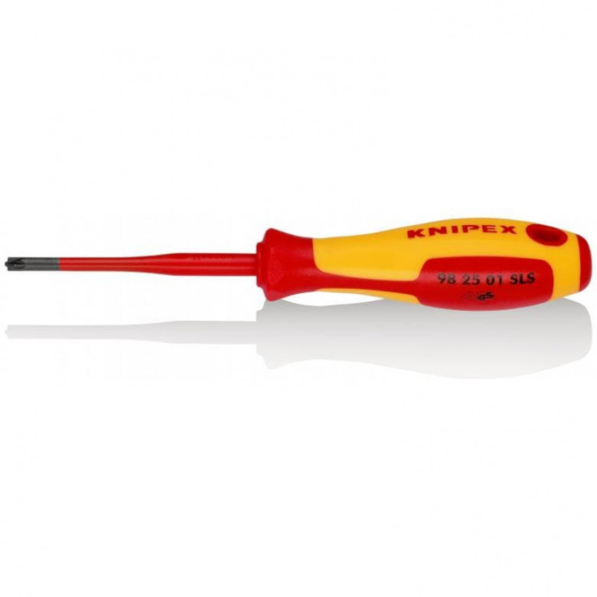 Викрутка для гвинтів з хрестовим шліцом Pozidriv KNIPEX 98 25 01 SLS-98 25 01 SLS