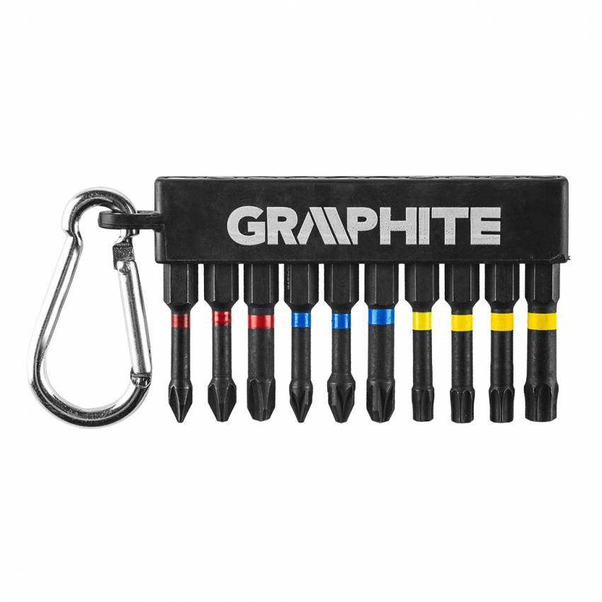 Набір біт GRAPHITE ударні 10 шт. 56H562-56H562