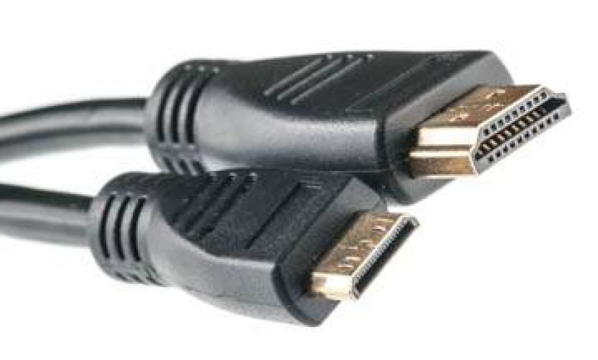 Відео кабель PowerPlant HDMI - mini HDMI, 0.5м, позолочені конектори, 1.3V-KD00AS1192