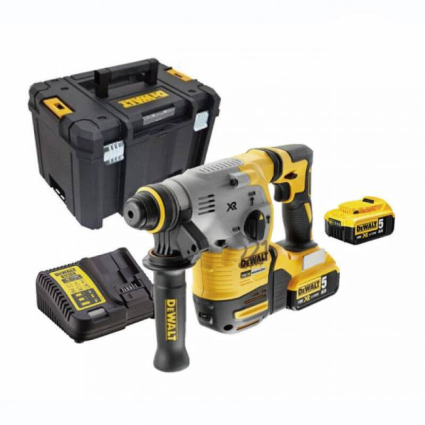 Перфоратор акумуляторний безщітковий DeWALT DCH283P2-DCH283P2