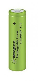 Акумулятор літій-іонний Westinghouse Li-ion ICR18650, 3.7V, 2500mAh, 1С, 1шт-[articul]