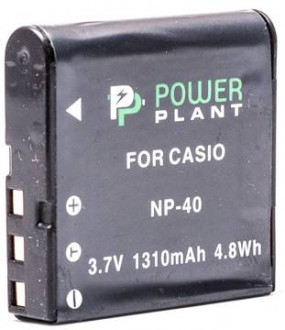 Акумулятор PowerPlant Casio NP-40 1310mAh-[articul]