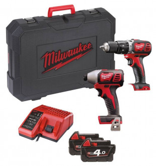 Набір з двох інструментів Milwaukee M18 BPP2C-402C-[articul]