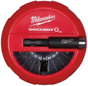 Набір біт SHOCKWAVE MILWAUKEE, (15шт)