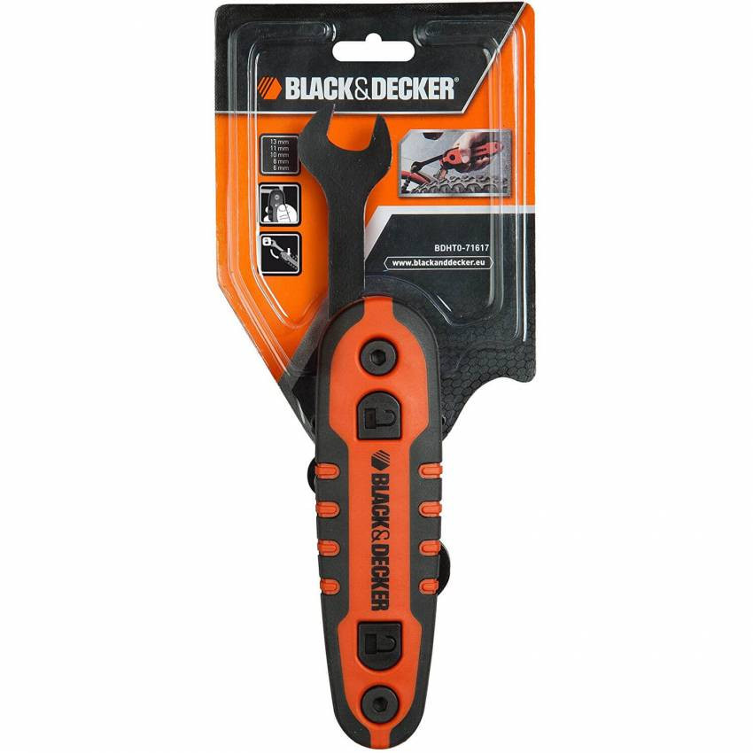 Набір ріжкових гайкових ключів 5 шт BLACK DECKER BDHT0-71617-BDHT0-71617