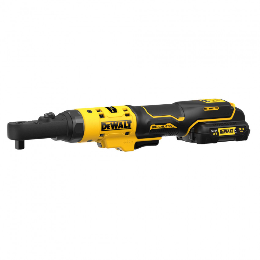 Гайкокрут кутовий - ключ-храповик акумуляторний безщітковий DeWALT DCF500L2G-DCF500L2G