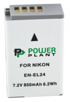 Акумулятор PowerPlant Nikon EN-EL24 850mAh-[articul]