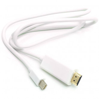 Кабель PowerPlant mini DisplayPort (M) – HDMI (M), 1 м-[articul]