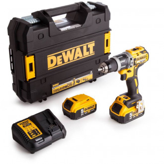 Дриль-шуруповертний акумуляторний безщітковий ударний DeWALT DCD796P2-[articul]