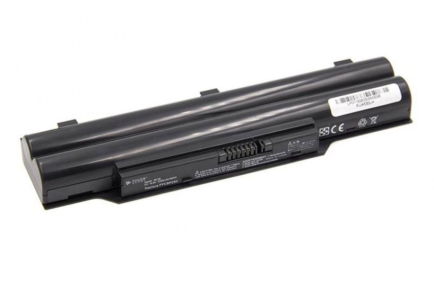 Акумулятори PowerPlant для ноутбуків FUJITSU LifeBook A530 (FPCBP250, FUA530LH) 10.8V 5200mAh-NB450060