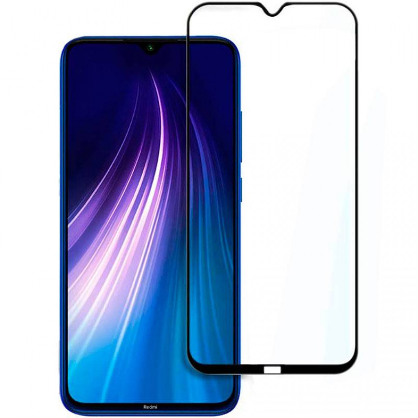 Захисне скло Full screen PowerPlant для Xiaomi Redmi Note 8, Black-GL607648