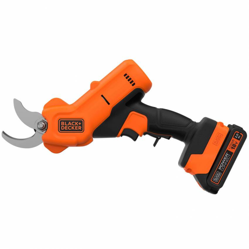 Ножиці садові - акумуляторний секатор BLACK+DECKER BCPP18D1-BCPP18D1