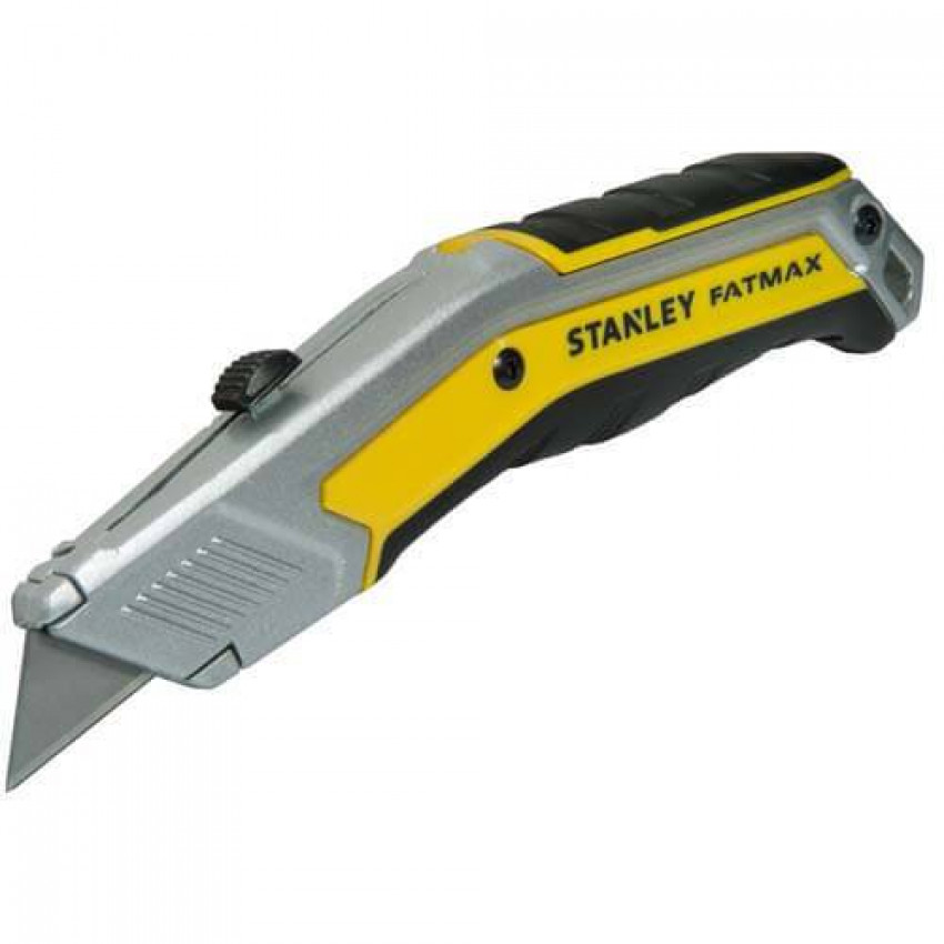 Ніж FATMAX EXO RETRACTABLE KNIFE довжиною 190 мм із висувним трапецеподібним лезом.-FMHT0-10288