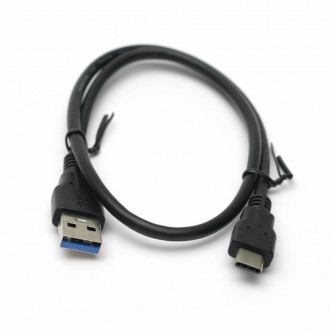 Кабель PowerPlant USB 3.0 AM – Type-C 0,5m-[articul]