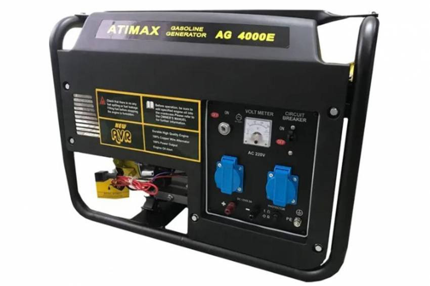 Бензиновий генератор Atimax AG4000E 230В-AG4000E_230V