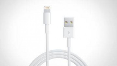 Кабель PowerPlant USB - Lightning (iPhone 5, 5S, 6), 1м-[articul]