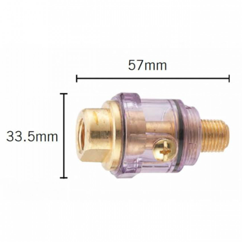 Мінімаслянка для пневмоінструменту 1/4"-SW-12