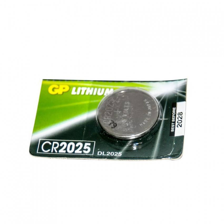 Батарейка GP дискоті Lithium Button Cell 3.0 V CR2025-8U5 літієві-CR2025-8U5