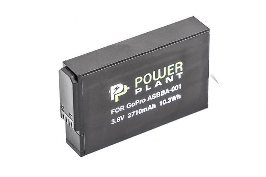 Акумулятор PowerPlant для GoPro ASBBA-001 2710mAh-CB970155