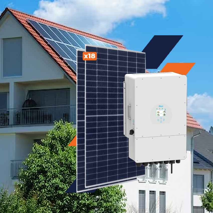 Комплект СЕС DEYE for LP 8 kW GRID 3Ф - з можливістю підключення автономного джерела-