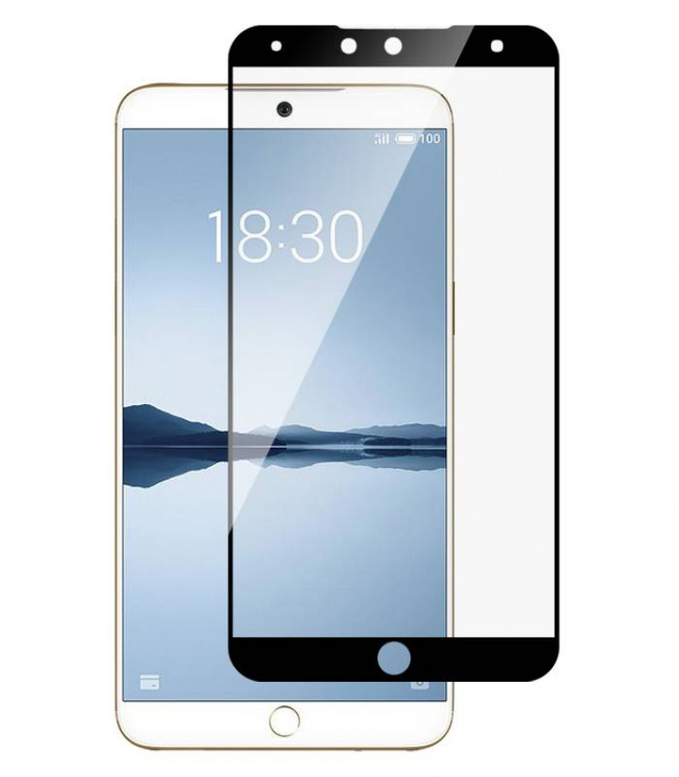 Захисне скло Full screen PowerPlant для Meizu 15 Lite Black-GL605156