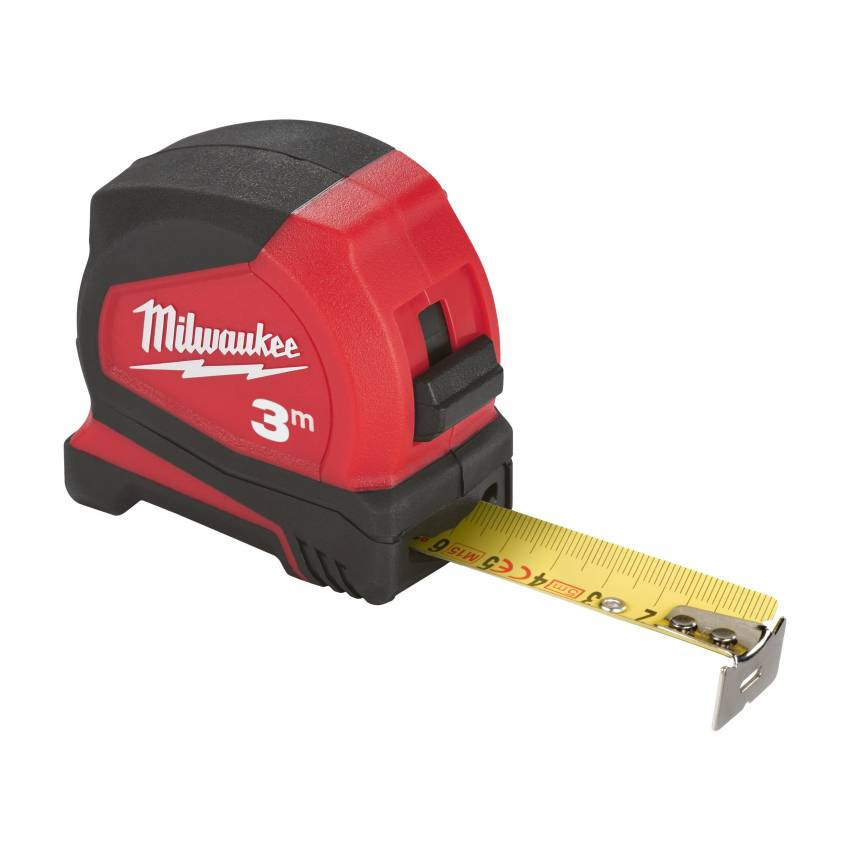 Рулетка Pro Compact MILWAUKEE, 3м, (16мм)-4932459591