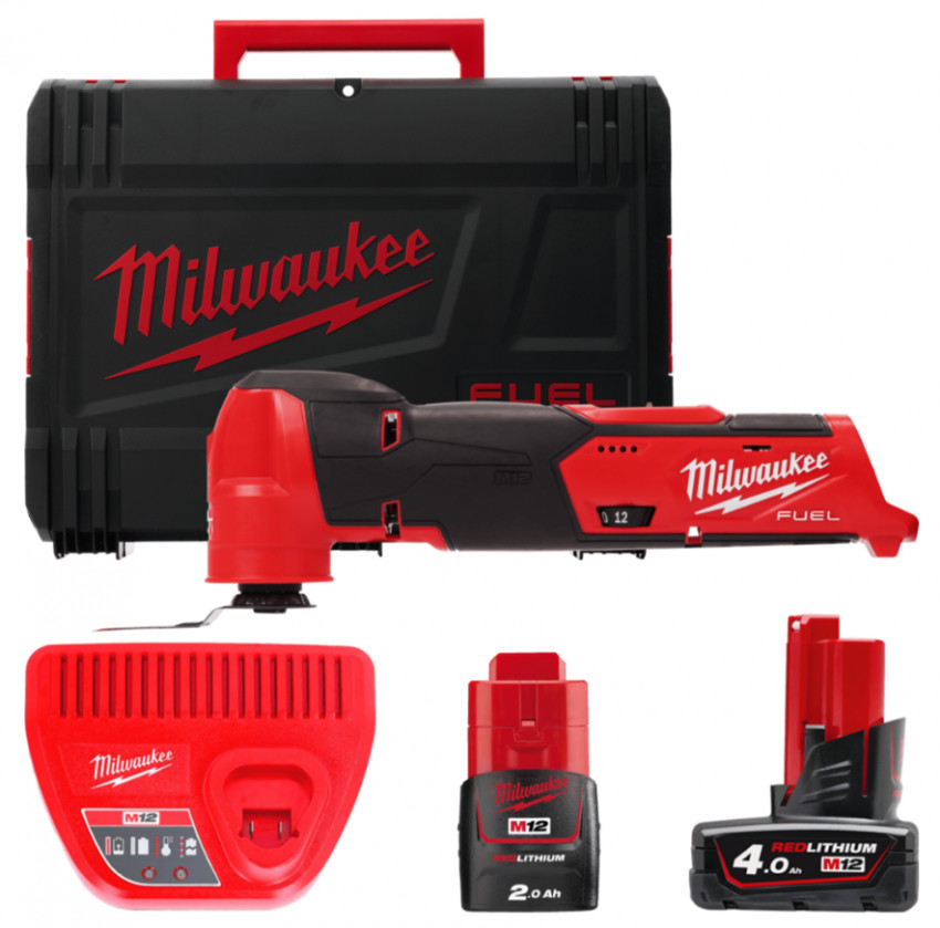 Акумуляторний компактний багатофункціональний інструмент (реноватор) MILWAUKEE M12 FUEL FMT-422X, (+-4933472239