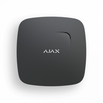 Бездротовий датчик диму з сенсорами температури і чадного газу AJAX FireProtect Plus (black)-[articul]