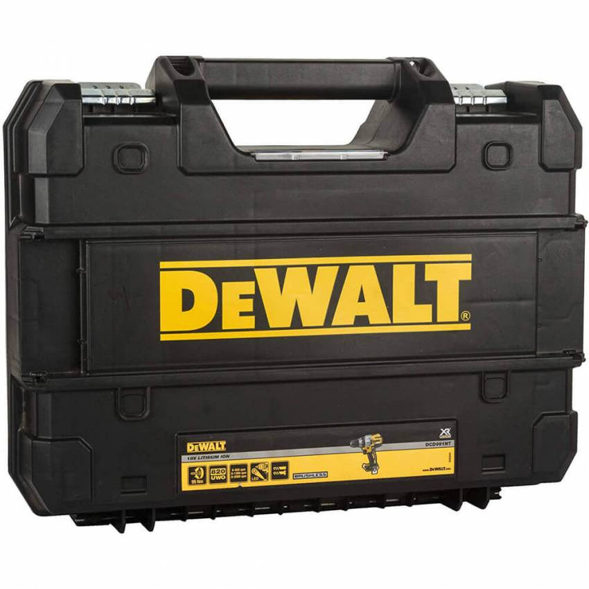 Дрель-шуруповерт аккумуляторная бесщёточная DeWALT DCD991NT+DCB187-DCD991NT+DCB187