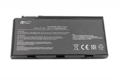 Акумулятори PowerPlant для ноутбуків MSI GX660 Series (BTY-M6D, MIX780LP) 11.1V 7800mAh-[articul]